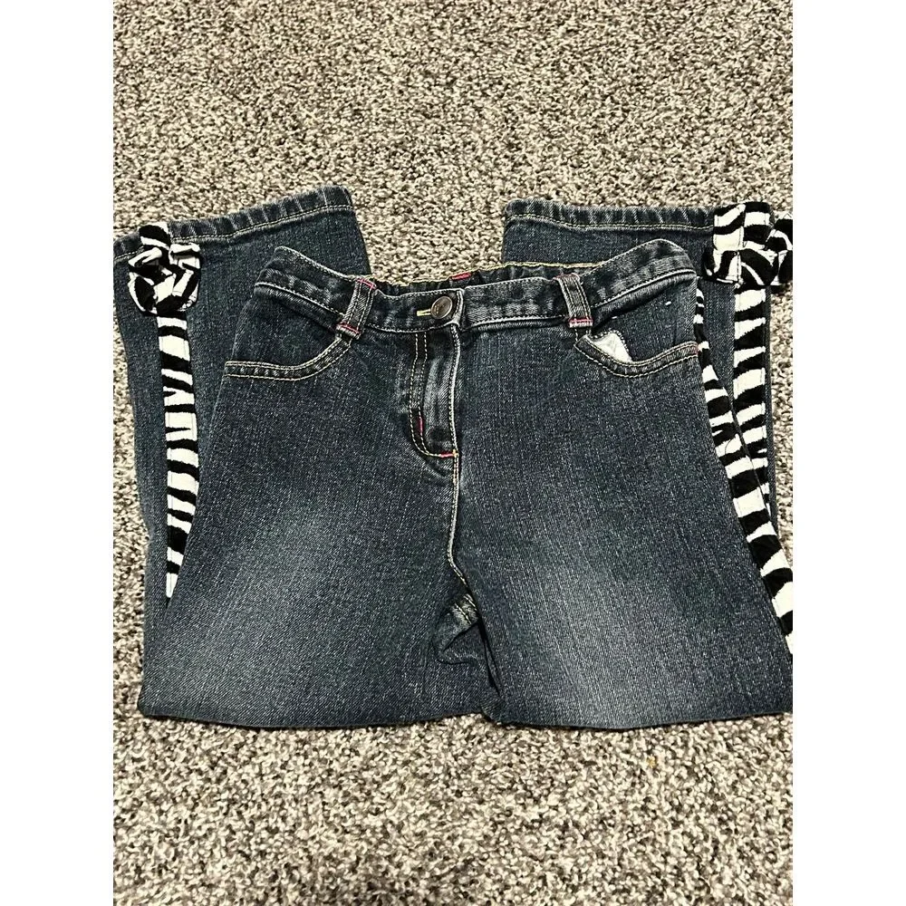 Vintage Gymboree Mod Zebra‎ jeans size 4T k27